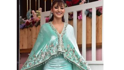 Unbelievable Swag: Urvashi Rautela’s blue velvet outfit worth Rs. 5 lakh will leave your eyes mesmerized