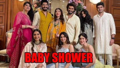 Unseen Pictures: Sonam Kapoor, Arjun Kapoor, Khushi Kapoor, Shanaya Kapoor and Rhea Kapoor make stylish appearances at Antara Marwah’s baby shower