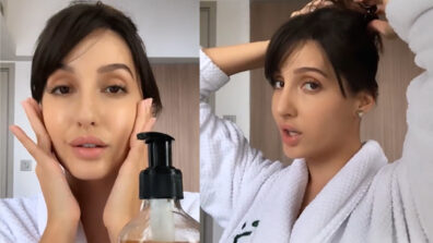 Viral Alert: In Video ‘Dilbar’ girl Nora Fatehi does a super hot dance in shower gown inside her hotel room