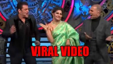 Viral Video: When Salman Khan danced fiercely with Sapna Choudhary on ‘Mujhse Shaadi Karogi’; Akshay Kumar joined in