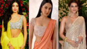 Want to flaunt your hourglass figures in sensuous blouse designs? Do it the right way like Janhvi Kapoor, Kiara Advani & Kriti Sanon