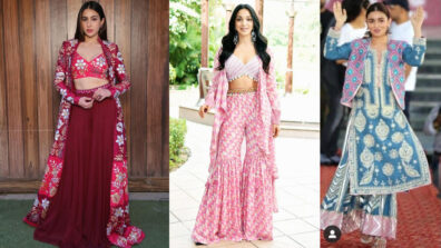 Want to hack the perfect bridesmaid fashion? Take cues from Sara Ali Khan, Kiara Advani & Alia Bhatt’s palazzo suit koti style