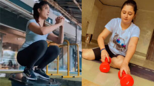 Want workout inspiration for an hourglass figure? Shweta Tiwari & Rashami Desai are your perfect teachers