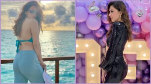 WATCH: Hansika Motwani grooves on ‘Jalebi Baby’ in the Maldives, CHECK ASAP