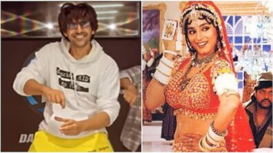 Watch Now: Kartik Aaryan does an amazing dance on Madhuri Dixit’s iconic song, see viral video