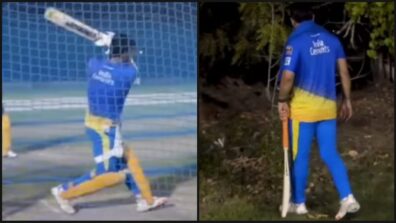 Watch Now: MS Dhoni spotted hitting towering sixes at CSK nets ahead of IPL 2021 UAE leg, video goes viral