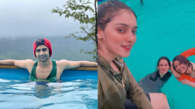 Watch Now: Sumedh Mudgalkar and Mallika Singh caught on camera enjoying a swim to beat the heat, Sumelikans love it