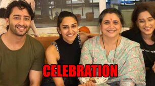 WATCH VIDEO: Shaheer Sheikh and Erica Fernandes come together to celebrate Supriya Pilgaonkar’s birthday