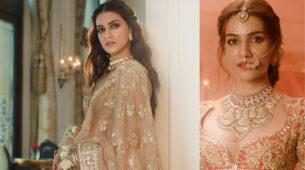 What A Beautiful Muse: Kriti Sanon oozes royal elegance vibes in Manish Malhotra’s new bridal collection ‘Nooriyat’, fans can’t stop taking their eyes off her
