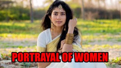 What does Sai Pallavi feel about portrayal of women in entertainment industry?