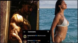 What Swag: Tiger Shroff shares his shirtless chiseled avatar, Disha Patani calls him ‘hot’