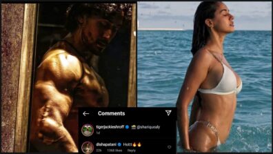 What Swag: Tiger Shroff shares his shirtless chiseled avatar, Disha Patani calls him ‘hot’