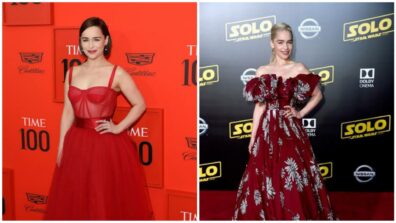 Which Red Carpet Look Of Emilia Clarke Has Your Heart?