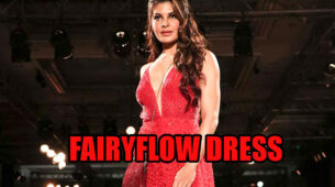 Wow! Check Out Pics Of Jacqueline Fernandez’s Stunning Fairyflow Dress At The Launch Party Of A Designer