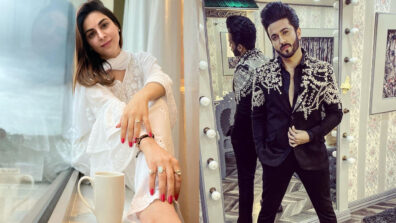 Ye Shaam bhi ajeeb hai: Shraddha Arya looks like a ravishing princess in white ethnic style, Dheeraj Dhoopar is in a mood to celebrate