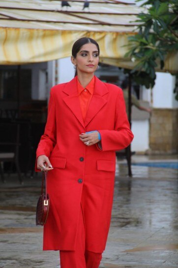 3 Actresses Who Rocked The Red Pantsuit & Some Tips For You To Rock It Too: From Sonam Kapoor To Alia Bhatt - 0