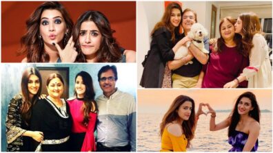 5 Photos Of Mimi Fame Kriti Sanon That Prove She Shares A Close Bond With Her Family; Take A Look