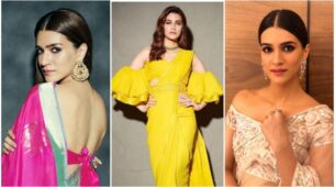 5 Times Mimi Star Kriti Sanon Accentuated Her Sarees With Unique Blouses And We Are Obsessed