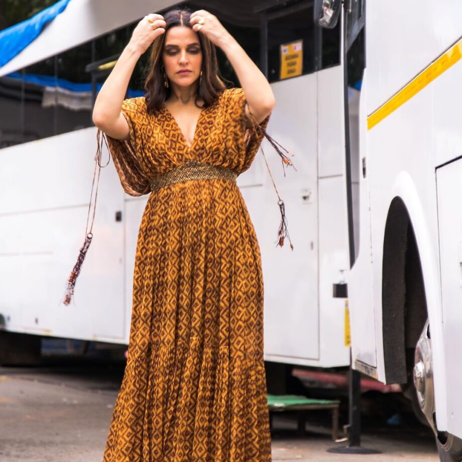 5 Times Neha Dhupia Ditched The Glam Outfits And Opted For Comfort Wear; From Overlay To Midi Dress - 1