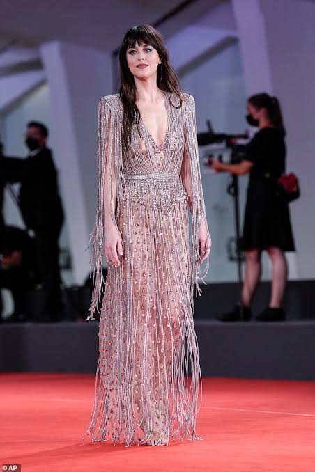 Dakota Johnson’s Shimmery Hot Red Carpets Looks To Fall In Love For - 0