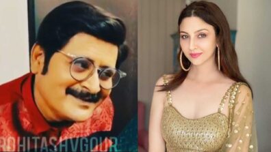 Gori Bhabhiji aka Saumya Tandon goes bold in shimmery low-neck outfit, Rohitashv Gour says, ‘Bhabhiji ka aisa sunder roop pehle kabhi nahi dekha’