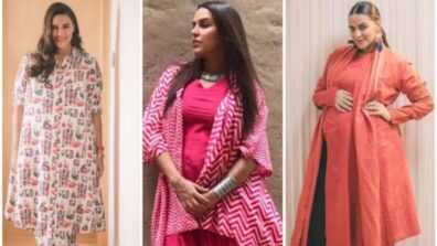 5 Times Neha Dhupia Ditched The Glam Outfits And Opted For Comfort Wear; From Overlay To Midi Dress