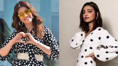 Style Alert! Kriti Sanon VS Radhika Apte: Which B’Town Diva Is A Vision To Behold In Polka Dots Dress?