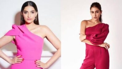 Sara Ali Khan VS Sonam Kapoor: Which B’Town Beauty Wore The Pink One-Shoulder Jumpsuit Better?