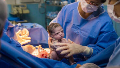 A Child Glaring At Doctors Subsequently After Birth Takes Internet By Storm