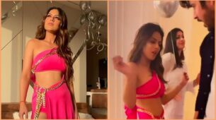 Abhi Toh Party Shuru Hui Hai: Nia Sharma, Surbhi Jyoti, Rithvik Dhanjani, Vishal Aditya Singh and Sana Makbul party hard on Nia Sharma’s birthday, see viral footage