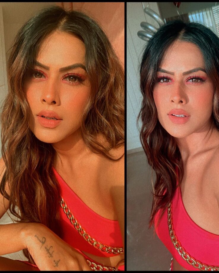 Fashion Stylefile: Which Of The Two Noodle Strap Maxi Dresses Of Nia Sharma Would You Wear For An Intimate Party? - 2