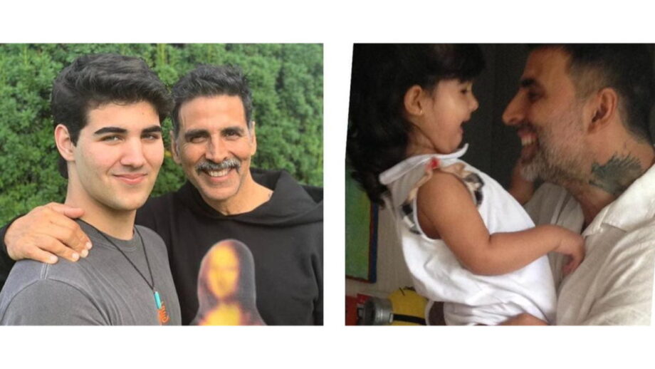 Adorable Moments: 5 Photos Of Akshay Kumar With Aarav And Nitara That Prove He Is A Doting Father - 2