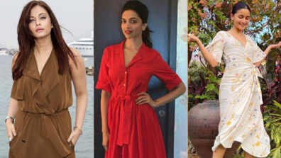 Aishwarya Rai, Deepika Padukone and Alia Bhatt are burning hot damsels in wrap outfits, fans love it