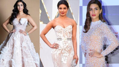 Aishwarya Rai, Priyanka Chopra and Kriti Sanon are here to etch their names in your hearts forever with their gown avatars, get ready to feel the heat