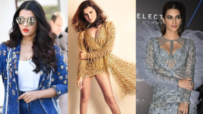 Aishwarya Rai, Tara Sutaria and Kriti Sanon are vogue Goddesses in Falguni Shane Peacock designs, we bet you will fall in love