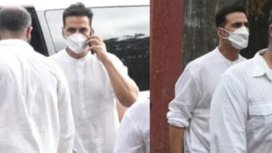 Akshay Kumar attends funeral of Aanand L. Rai’s mother hours after his mom Aruna Bhatia’s death, see pic