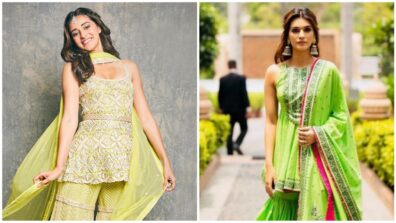 Ananya Panday VS Kriti Sanon: Which Desi Kudi Made Your Heart Skip A Beat In Neon Sharara?