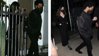 Angelina Jolie and The Weeknd fuel dating rumours after being snapped leaving restaurant together