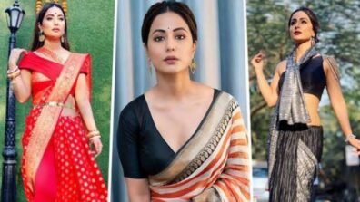 Another Day, Another Saree: Which saree look of Hina Khan would you like to bookmark