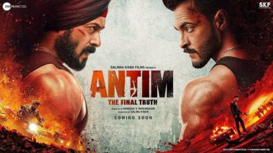 Good News: Salman Khan and Aayush Sharma starrer ‘Antim: The Final Truth’ all set to release in cinemas on THIS date