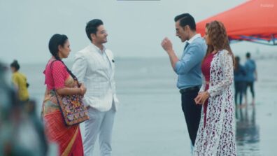 Anupamaa Written Update S 01 Ep 379 28th September 2021: Anupamaa bumps into Vanraj and Kavya at the beach