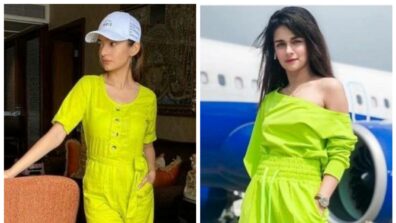 Anushka Sen Vs Avneet Kaur: Which TV Actress Is The Epitome Of Coolness In A Neon Jumpsuit?