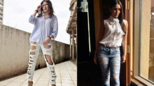 Anushka Sharma and Kareena Kapoor are badass hot babes in ripped denim avatar, get some swag inspiration going your way