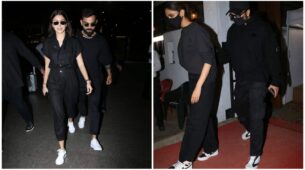 Anushka Sharma-Virat Kohli Vs Deepika Padukone-Ranveer Singh: Which celebrity couple slays the all black look better?