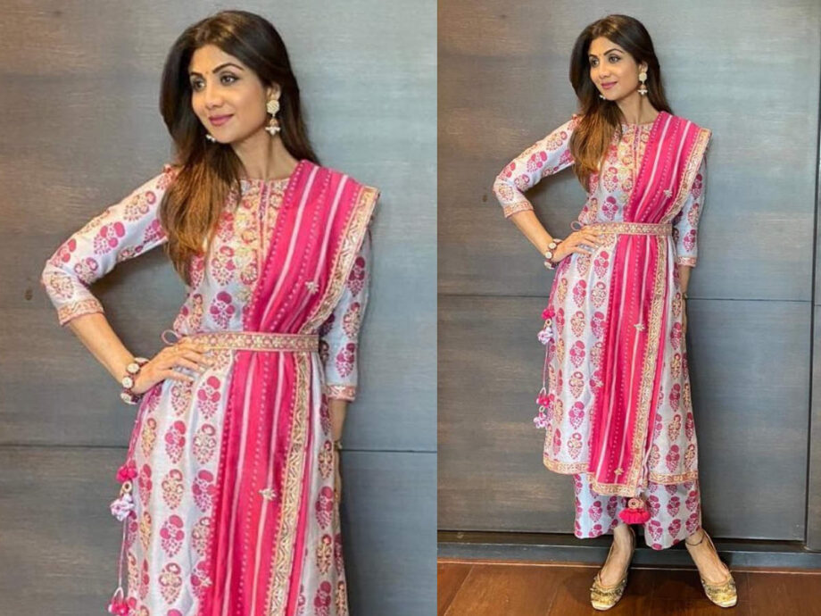 Are You Looking For Some Trendy Outfits For The Festive Season? Take Ethnic Outfit Inspiration From Madhuri Dixit To Shilpa Shetty - 2