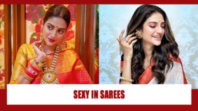 Attractive saree looks of Bengali star Nusrat Jahan