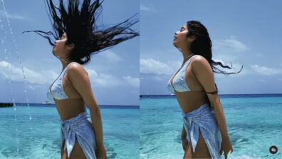 Watch Hot Video: Janhvi Kapoor takes a sun-kissed bath, shares sensuous video in wet bikini