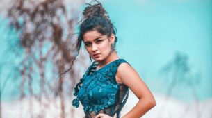 Avneet Kaur’s long gowns with halter neck is a calling for a night party