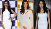 B-Town Curvaceous Beauties: Deepika Padukone, Alia Bhatt and Janhvi Kapoor’s hottest display of hourglass figures in white midi bodycon dresses