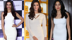 B-Town Curvaceous Beauties: Deepika Padukone, Alia Bhatt and Janhvi Kapoor’s hottest display of hourglass figures in white midi bodycon dresses
